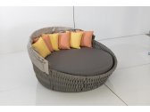 Лаунж-диван плетеный Tagliamento Relax алюминий, роуп, ткань Фото 7