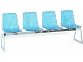 Система сидений на 4 места PAPATYA X-Treme Bench сталь, поликарбонат Фото 1