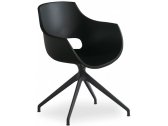 Кресло офисное вращающееся PAPATYA Opal Swivel Pro алюминий, стеклопластик Фото 1