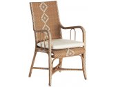 Кресло плетеное с подушкой POINT Charleston алюминий, искусственный ротанг, ткань соломенный Фото 1