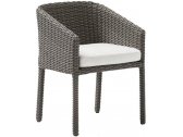 Кресло плетеное с подушкой POINT Heritage алюминий, искусственный ротанг, ткань серый Фото 1