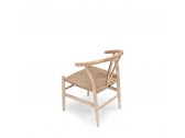 Кресло деревянное плетеное Sancrea Nice ясень, роуп Фото 6