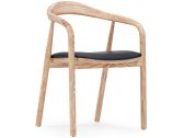 Кресло деревянное с обивкой Sancrea Wogo ясень, ткань Фото 1