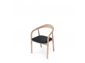 Кресло деревянное с обивкой Sancrea Wogo ясень, ткань Фото 8