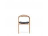 Кресло деревянное с обивкой Sancrea Wogo ясень, ткань Фото 9