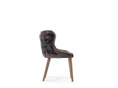 Кресло деревянное с обивкой Sancrea Selen бук, ткань Фото 7