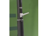 Зонт профессиональный Scolaro Alba Dark сталь, алюминий, акрил антрацит, черный Фото 15