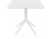 Комплект пластиковой мебели Siesta Contract Sky 80 Air сталь, стеклопластик белый Фото 6