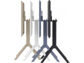 Комплект пластиковой мебели Siesta Contract Sky Folding 60 Pro сталь, стеклопластик темно-серый Фото 15