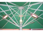Зонт профессиональный с подсветкой BAHAMA Jumbrella CXL сталь/ткань betex 05 Фото 4