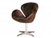 Кресло fudge OUTDOOR-YA винтажная кожа коричневый Фото 3