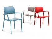 Кресло пластиковое Nardi Riva стеклопластик голубой Фото 4