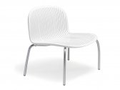 Кресло пластиковое для отдыха широкое Relax Nardi пластик, алюминий белый Фото 1
