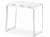 Набор из трех прямоугольных пластиковых столиков PEDRALI Set Pocket металл белый Фото 1