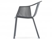 Кресло пластиковое PEDRALI Tatami стеклопластик серый Фото 7
