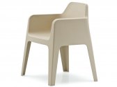 Кресло пластиковое PEDRALI Plus стеклопластик песочный Фото 4