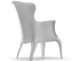 Кресло пластиковое PEDRALI Pasha пластик белый Фото 5