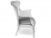 Кресло прозрачное PEDRALI Pasha пластик серый Фото 4