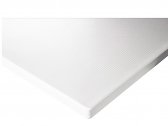 Столешница квадратная Nardi Piano DurelTop 70x70 стеклопластик белый Фото 1