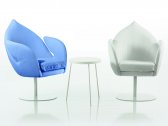 Дизайнерское кресло Bruhl Dive на выбор белый Фото 3