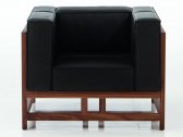 Дизайнерское кресло Bruhl Easy Pieces на выбор черный Фото 3