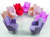 Дизайнерское кресло Bruhl Morning Dew на выбор розовый Фото 4