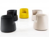 Дизайнерское кресло Bruhl Powder Small на выбор желтый Фото 8