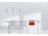 Стол ламинированный PEDRALI Arki-Table Compact сталь, алюминий, компакт-ламинат HPL белый Фото 8
