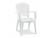 Кресло пластиковое SCAB GIARDINO Super Elegant Monobloc пластик белый Фото 1