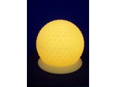Светильник пластиковый напольный Шар SLIDE Dal Lighting полиэтилен желтый Фото 4