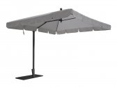 Зонт садовый с поворотной рамой Maffei California алюминий, полиэстер серый Фото 5