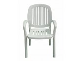 Кресло пластиковое Nardi Ponza полипропилен белый Фото 2