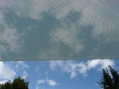 Зонт садовый с поворотной рамой Maffei Pool сталь, батилин белый Фото 3