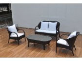 Комплект плетеной мебели KVIMOL КМ-0040 искусственный ротанг коричневый Фото 3