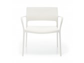 Кресло пластиковое PEDRALI Ara Lounge полипропилен белый Фото 1