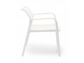 Кресло пластиковое PEDRALI Ara Lounge полипропилен белый Фото 4