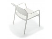 Кресло пластиковое PEDRALI Ara Lounge полипропилен белый Фото 5