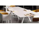 Стол ламинированный PEDRALI Arki-Table Compact сталь, алюминий, компакт-ламинат HPL белый Фото 6