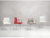 Кресло пластиковое Scab Design Chloe Mon Amour алюминий, технополимер лен Фото 4
