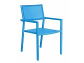 Кресло металлическое текстиленовое Garden Relax Kristin алюминий, текстилен голубой Фото 1