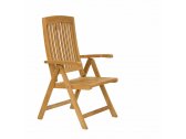 Кресло деревянное Garden Relax Louise тик коричневый Фото 1