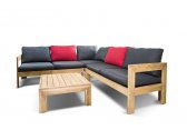Комплект мебели из тика 4SIS Лавиньо тик коричневый, синий Фото 2