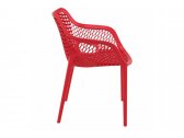 Кресло пластиковое Grattoni GS 1051 полипропилен, стекловолокно красный Фото 2