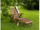Кресло-шезлонг деревянное BraFab Everton акация коричневый Фото 2
