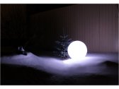 Шар пластиковый светящийся LED Minge полиэтилен белый Фото 4