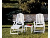 Кресло пластиковое складное Nardi Salina полипропилен белый Фото 5