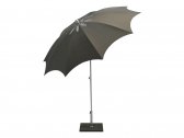 Зонт садовый с поворотной рамой Maffei Bea сталь, полиэстер серо-коричневый Фото 4
