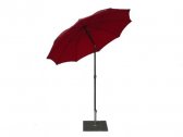 Зонт садовый с поворотной рамой Maffei Border сталь, дралон красный Фото 4