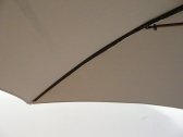 Зонт садовый Maffei Madera алюминий, полиэстер серо-коричневый Фото 6