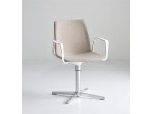 Кресло с обивкой Gaber Akami LB металл, pu-flex, ткань Фото 3